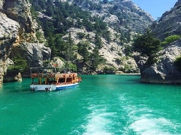 Green Canyon Boat Tour with Hotel Pickup from Antalya