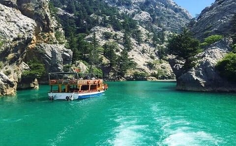 Green Canyon Boat Tour with Hotel Pickup from Antalya