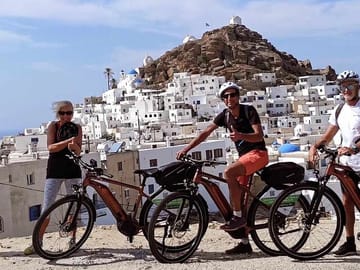 Cultural and Culinary Bike Tour in Chora, Greece