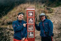 Hikers at Dead Women's Pass