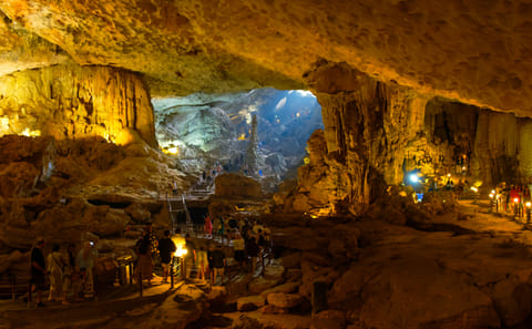 Halong Bay Kayaking and Cave Tour from Hanoi