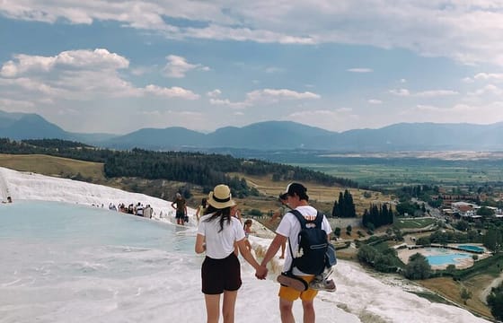 Private Full Day Pamukkale and Salda Lake from All Antalya Region