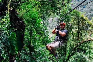 Zipline in Holy Water Baths