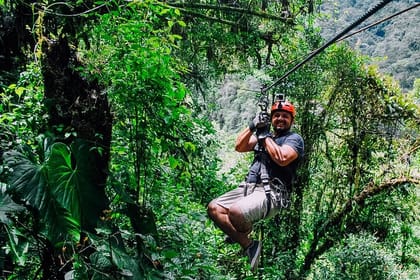 Zipline in Holy Water Baths