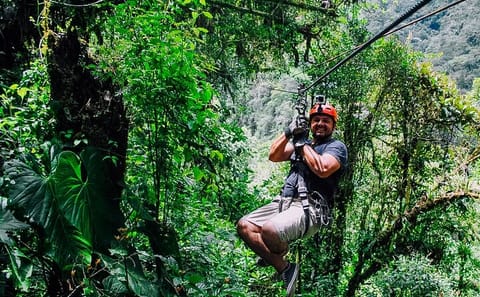 Zipline Adventure Over Waterfalls in Cantón Baños