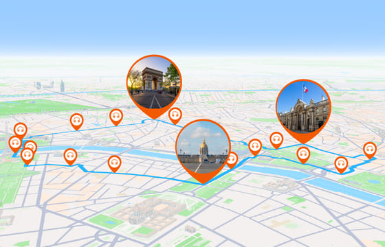Self-Guided Audio Walking Tour of Paris Landmarks