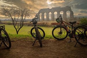 Appian Way Aqueducts eBike Tour with Catacombs and Brunch/Aperitif