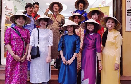 Ao Dai Rental Experience in Hoi An's Historic Streets