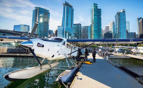 Vancouver City Tour with One-Way Scenic Flight to Whistler