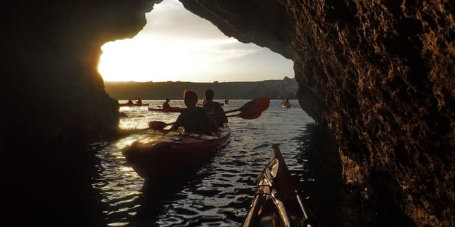 Sunset Sea Kayak & Snorkel with Dinner