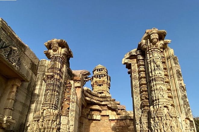 Inside Part of Chittorgarh Fort