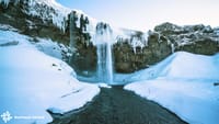 South Coast Small Group Tour: Waterfalls, Glacier & Black Sand Beach  9