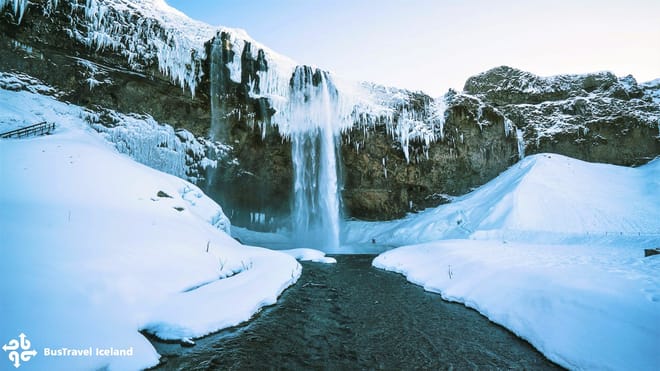 South Coast Small Group Tour: Waterfalls, Glacier & Black Sand Beach  9