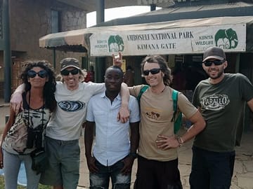 Clients ready for adventure.
