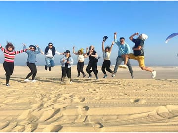 Where the Desert Meets the Sea: Capture the magic of Qatar’s dunes and the pristine beauty of the Inland Sea.