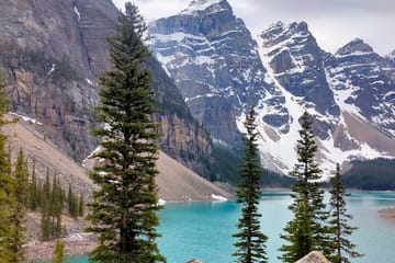 Lake Louise, Moraine Lake, Emerald Lake& Banff Town from Canmore