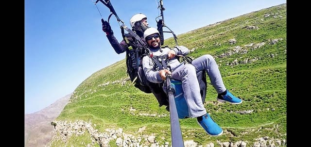 Paragliding at Plateau du Kik from Marrakech