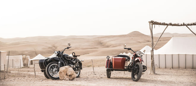 ½ Day : Desert Ride on Vintage sidecar Moto | Private & Luxury 2