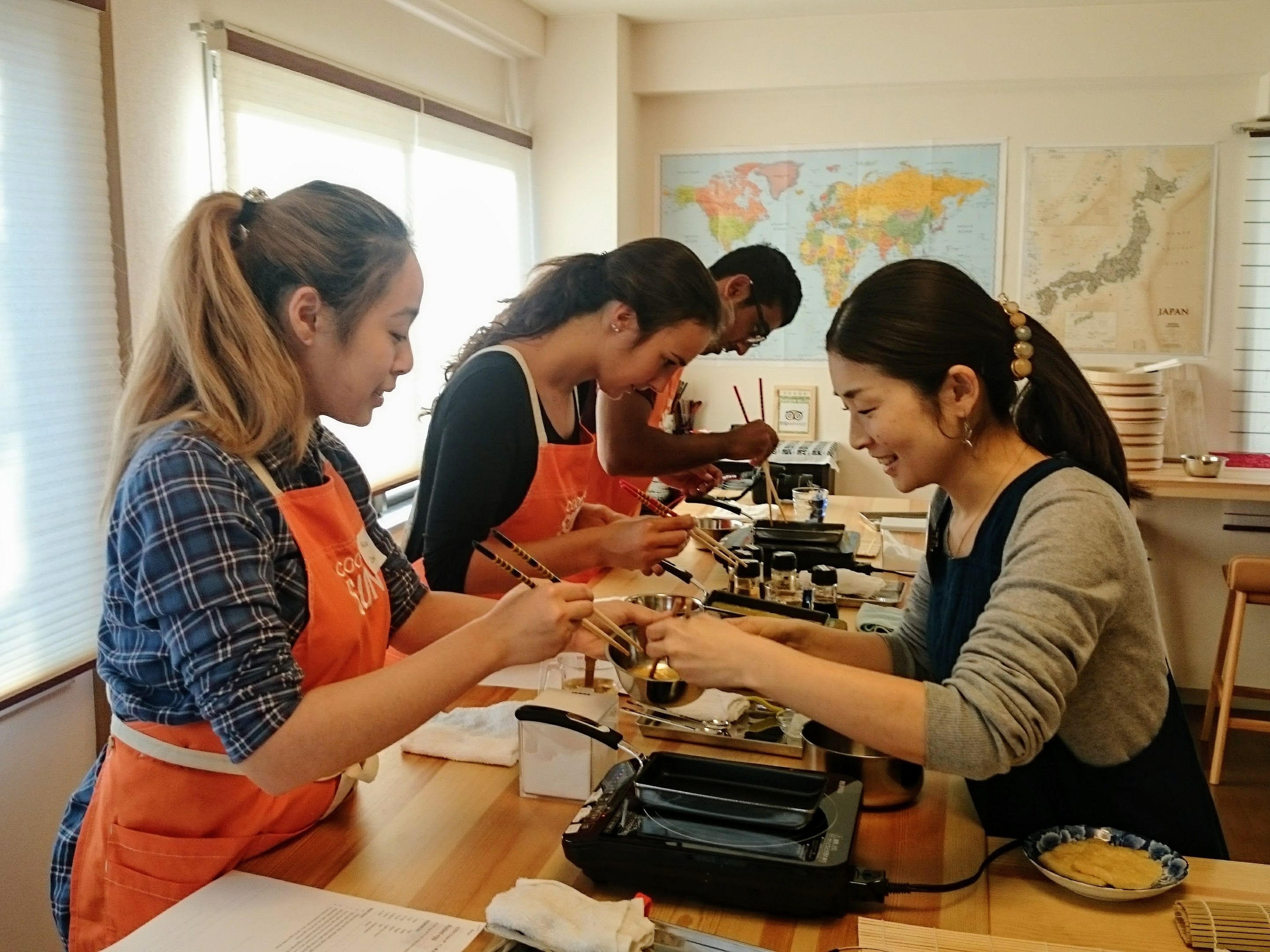Experience Home Cooking or 'IZAKAYA' food cooking class in Kyoto