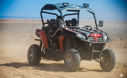 Hurghada Super Safari Quad, Jeep, Camel, and Dinner Tour
