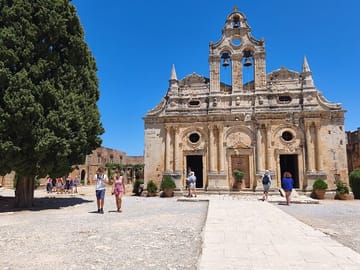 Explore Arkadi Monastery, Margarites Village, and Melidoni Cave