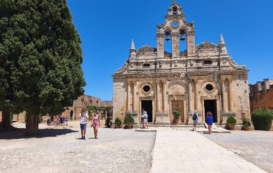 Explore Arkadi Monastery, Margarites Village, and Melidoni Cave