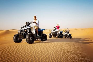 Private Half Day Quad Bike Safari Tour with Dinner from Hurghada