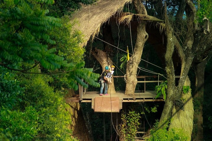 Explore More Flying Hanuman Zipline & Abseil Adventure with Hotel Transfer