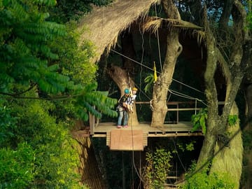 Flying Hanuman Zipline & Abseil Adventure with Hotel Transfer