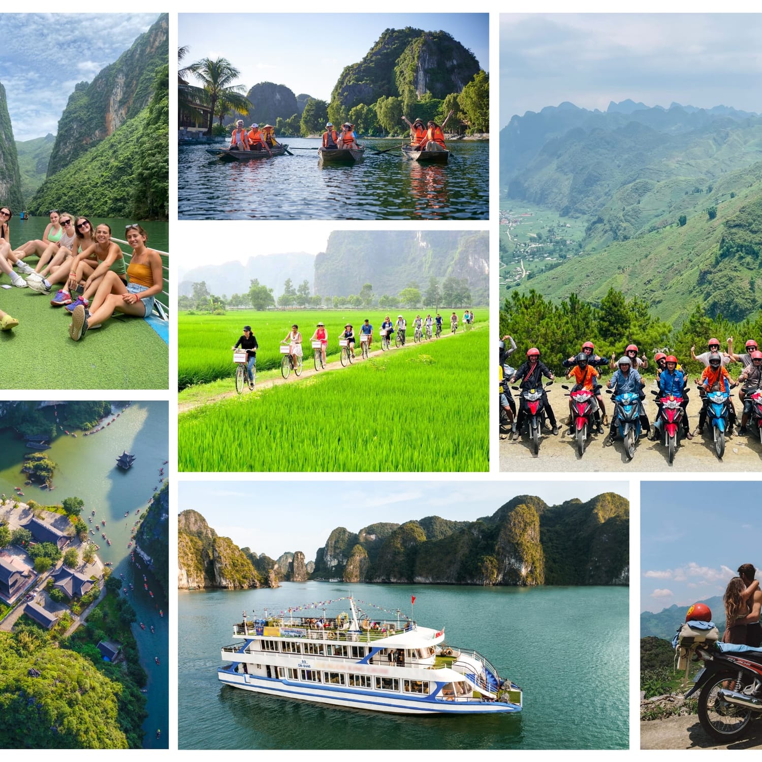 From Hanoi: 4 Day NINH BINH – HA LONG BAY - HA GIANG LOOP tour
