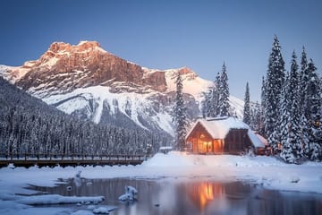 Winter Tour From Calgary Lake Louise Emerald Lake and Peyto Lake
