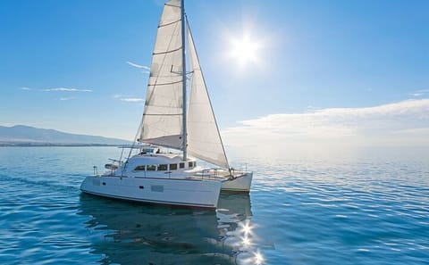 Mykonos Catamaran Cruise to Delos with Meal and Drinks