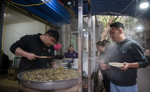 Xi'an Evening Food Tour with TukTuk Transportation