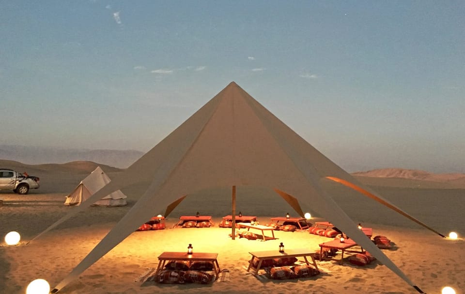 Dinner in the Desert Adventure Tour in Ica, Peru