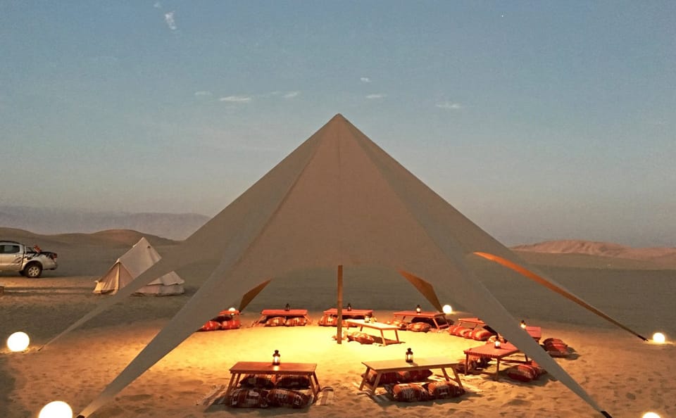 Dinner in the Desert Adventure Tour in Ica, Peru