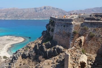 Gramvousa & Balos Beach Private Tour from Chania (Guide Optional)