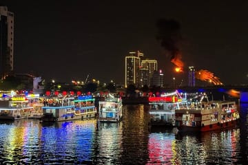 Da Nang Evening Adventure: Dragon Bridge & Han River Private Tour