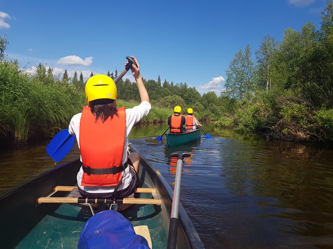 Canoe Tour on the River Pyhäjoki	 photo 4