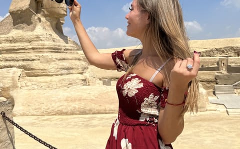El Cairo Imperial desde Hurghada – Pirámides de Guiza, Esfinge y Crucero por el Nilo