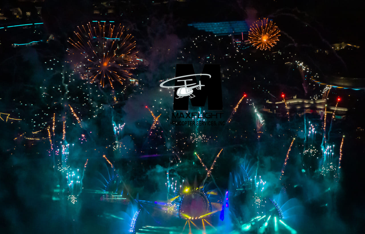 Limited Time Halloween & Christmas 77 Miles Fireworks Tour over all the Theme Parks 8