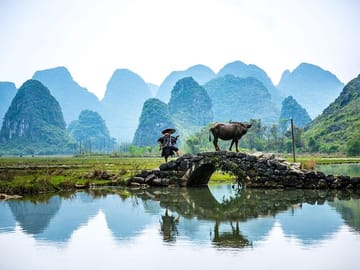 Xingping Xianggong Hill and Yangshuo Countryside Classic Day Tour