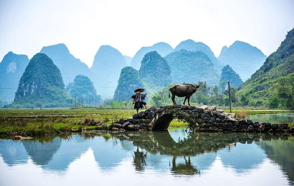 Xingping and Yangshuo Countryside Day Tour with Cycling