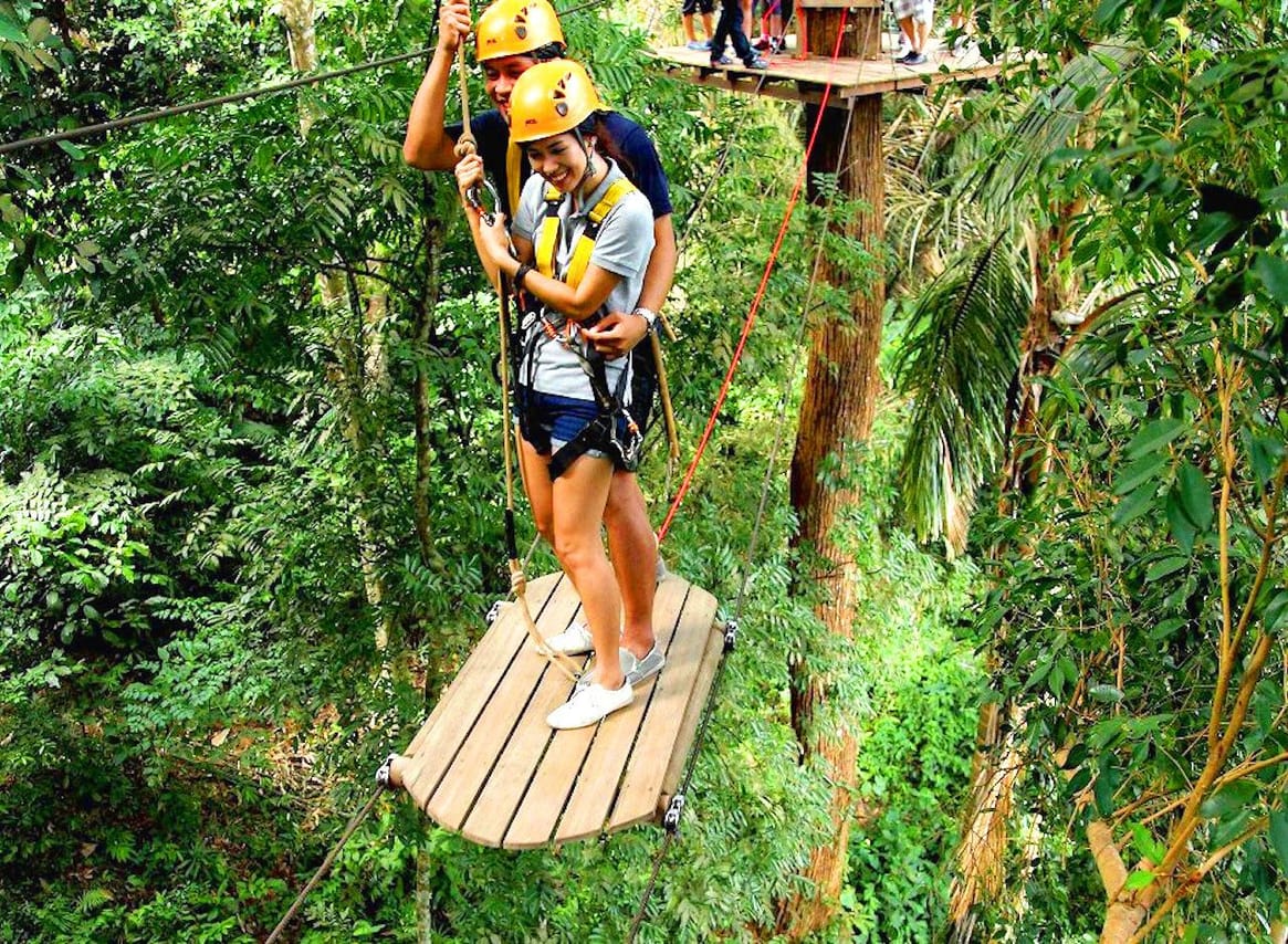 Flying Hanuman Ziplining Experience 9