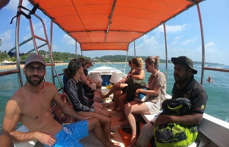 Snorkeling in Unawatuna