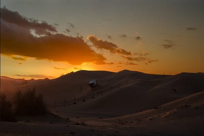 Qatar Sunset Desert Safari: Dune Bashing & Golden Sands Adventure