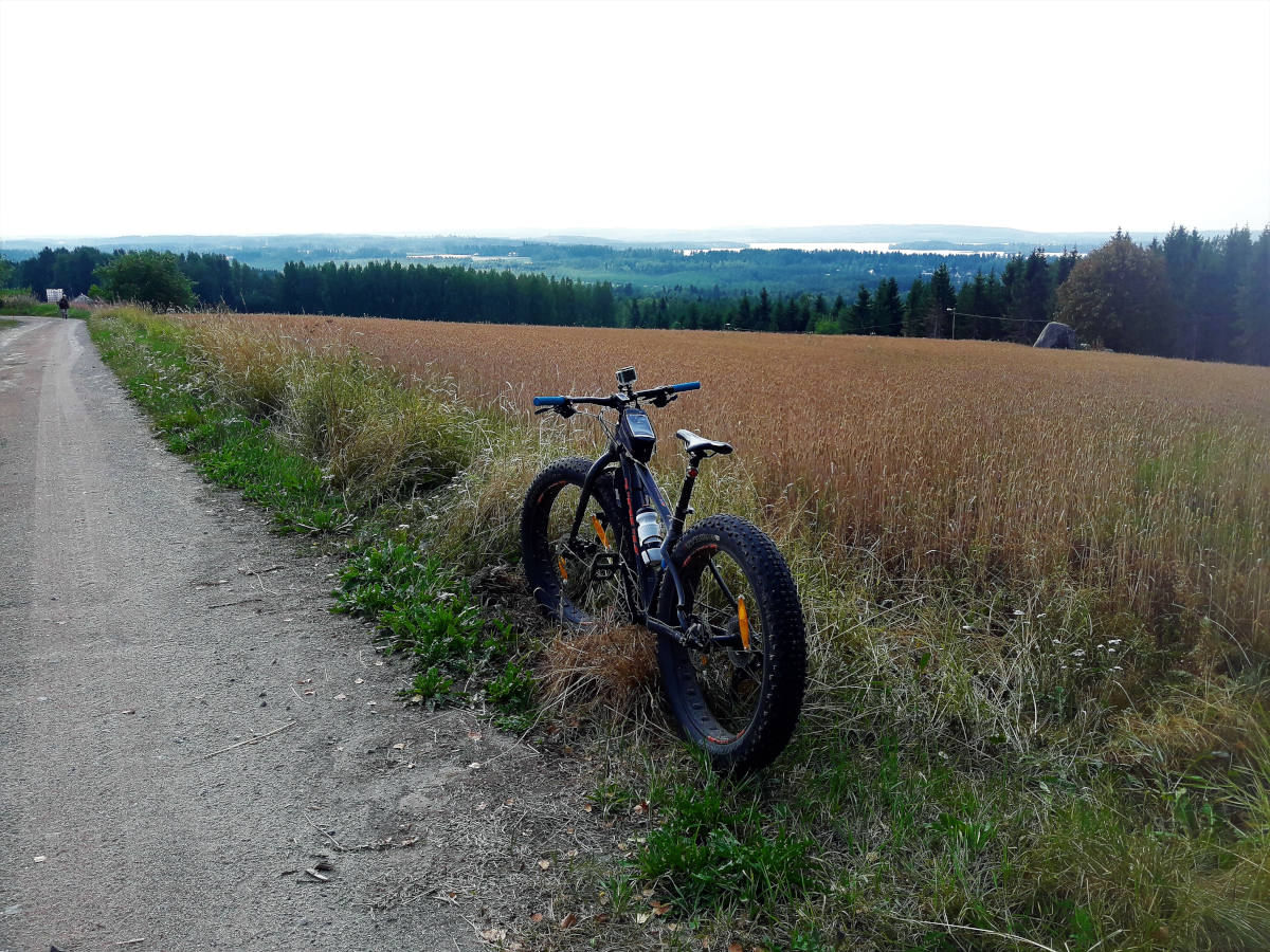 Fatbiking in nature