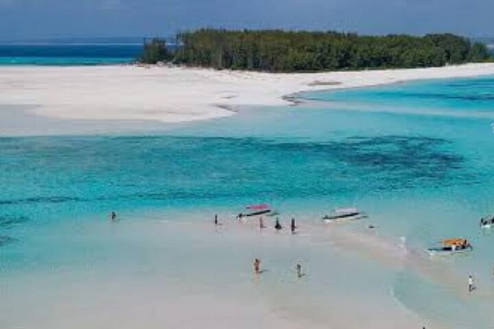 Zanzibar Salaam Cave Swimming and Feeding Sea Turtle in Kizimkazi