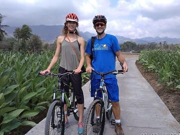 cycling through the villages
