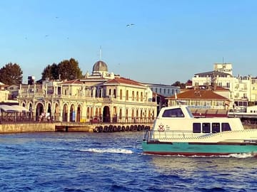 Historical Büyükada pier