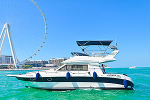 Private Yacht Tour with Marina, JBR, Atlantis & Palm Views